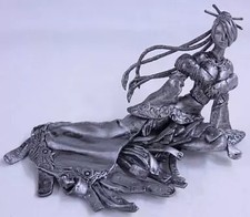 Mini figurine métallisée