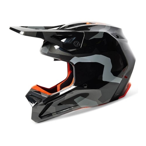 Casque motocross fox - de,
