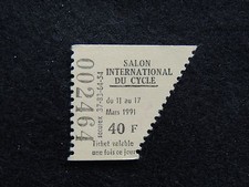 Ticket salon international - ticket,