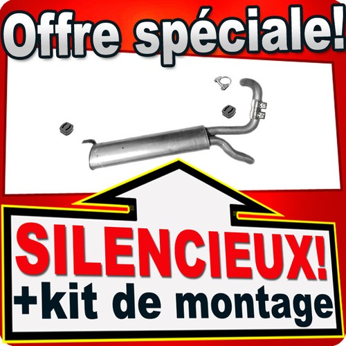Silencieux arriere - silencieux,