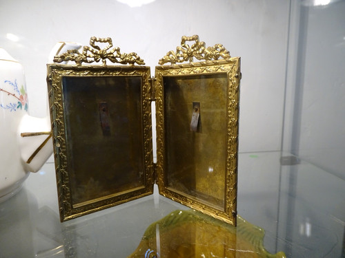 Charmant double cadre photo - double,
