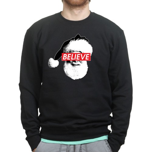 Santa believe xmas - believe,