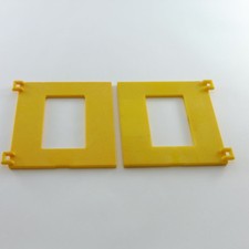 27900 Playmobil Paire de Portes Arrières Jaunes Maison Western Saloon 3461