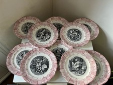 Série de 10 assiettes