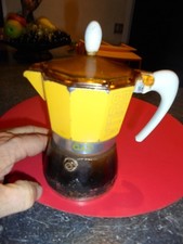 Ancienne Petite Cafetière Expresso Bella G.A.T élèctrique en Aluminium sans fil