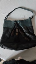 Sac Sonia rykiel 36x36 bien noir et vert (attention aux effets de photos)