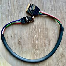 Câble Vidéo 75 ohms : SUB-D15 (GOLD) mâle   SCART Péritel (REAL Cable MASTER)