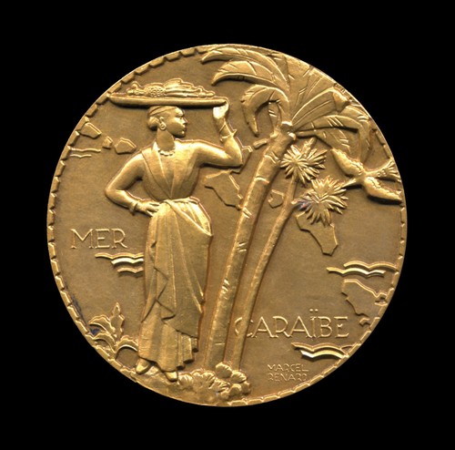Médaille paquebot colombie - médaille,
