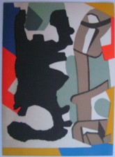 MAURICE ESTEVE  - carton d invitation LITHO 1974