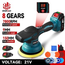 Polisseuse sans fil 8vitesses