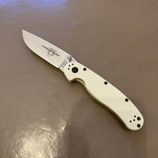 Couteau ONTARIO RAT II couleur Bone acier AUS-8, lame inox - neuf