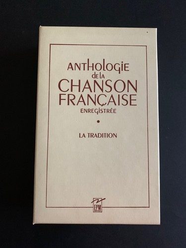 Anthologie chanson - de, la