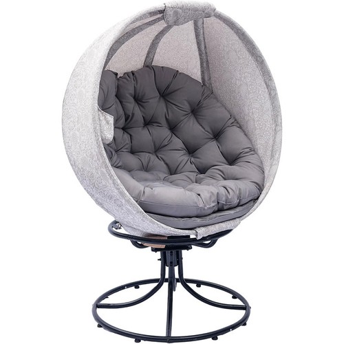 Fauteuil ovale pivotant 360 - fauteuil,