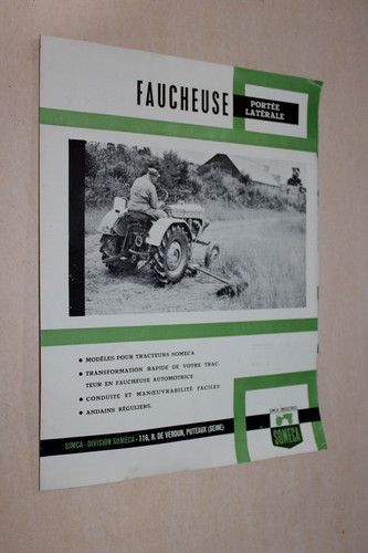 Prospectus tracteur someca - prospectus,