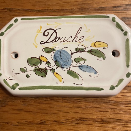 French ceramic douche - french,