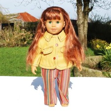 Poupée berchet cheveux - berchet, roux