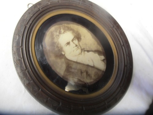 Cadre ancien ovale - ancien,