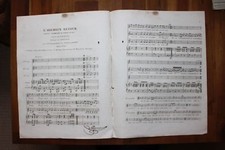 ✒ ca.1814 Partition gravée