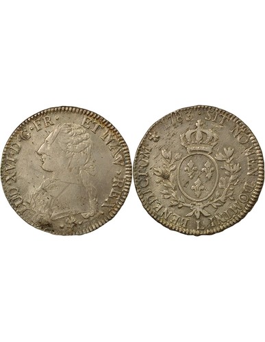 France louis xvi ecu argent - louis,