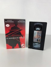 Ancienne Cassette VHS, Le Masque de Zorro, The Mask of Zorro, Tristar Pictures