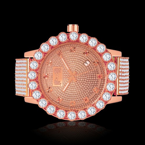 Real diamond mens rose - diamond,