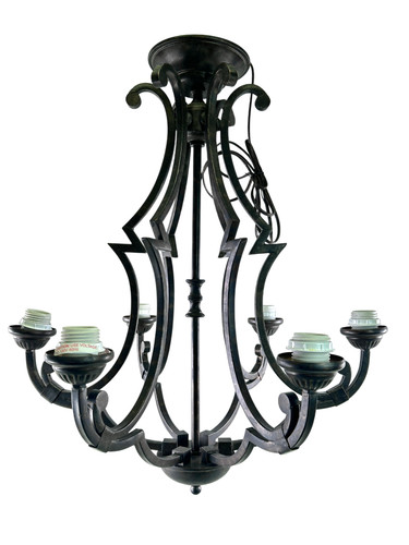 Lustre plafond style - lustre,
