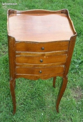 Table chevet style louis xv - table,