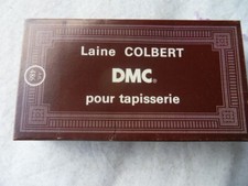 MERCERIE DMC LAINE COLBERT FIL LAINE TAPISSERIE   BOITE  16.5*9*4 CM-