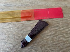 Bracelet cuir CARTIER TANK - Bourgogne véritable 18 mm - Montres de collection