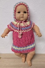 Poupée Zapf Babydoll Doll 50 cm yeux dormeurs vintage