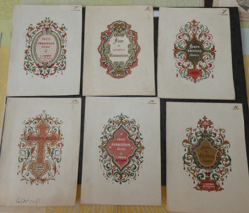 Images pieuses frontispices - pieuses,