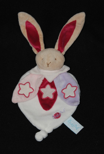 Doudou lapin plat baby - plat,