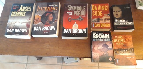 Lot livres dan brown - lot, 7