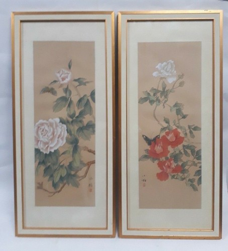 Paire tableaux peinture - paire,
