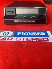 autoradio PIONEER 8 pistes stéréo.1970.TP 61. neuf en boite d'origineTRES RARE