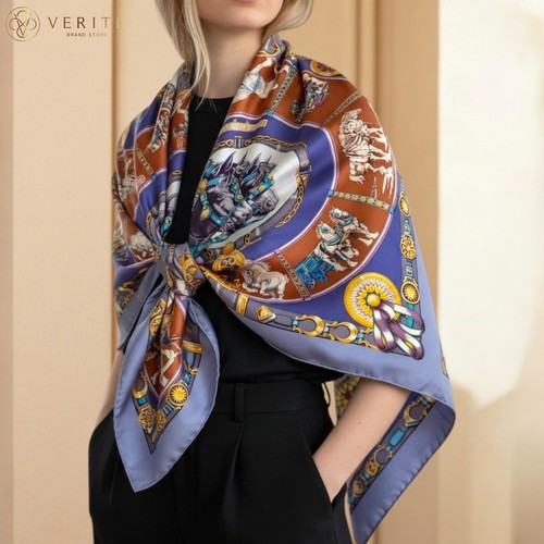 Rare vintage hermes silk scarf - vintage,