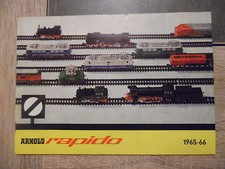 Catalogue trains – ARNOLD Rapido – 1965-66