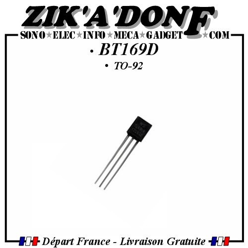 Bt169d thyristor 92 - bt169d,