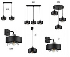 Applique murale suspension