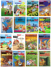 Astérix albums couvertures - 25,