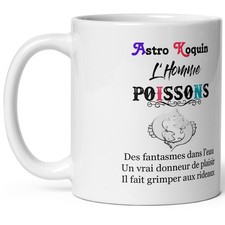 Mug Poissons Homme coquin -