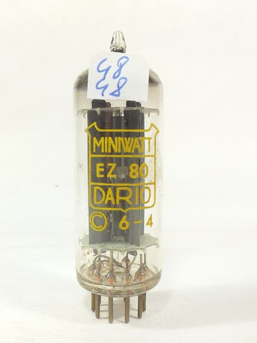 One 6v4 ez80 - one, valve,