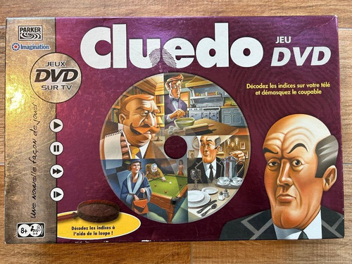 Cluedo dvd jeu de société - jeu,
