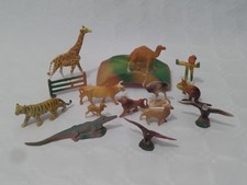 Lot Clairet Animaux, Zoo, Jungle, Décors, No starlux, Jim