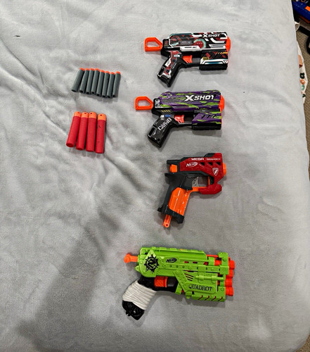 Nerf lot blasters - nerf, 4