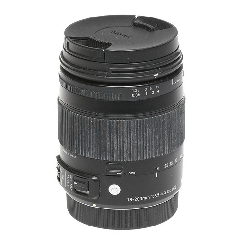 Objectif sigma 200 - objectif, 18-200
