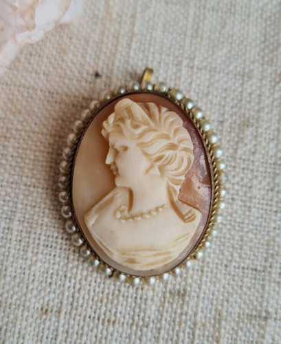 Ancienne broche pendentif - broche,