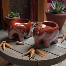 Elephant Tealight Candle