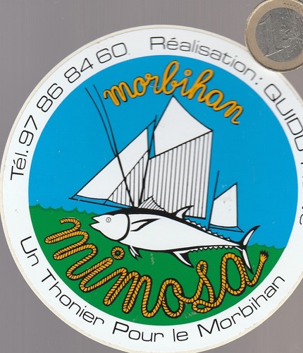 Autocollant marine pêche - marine.,