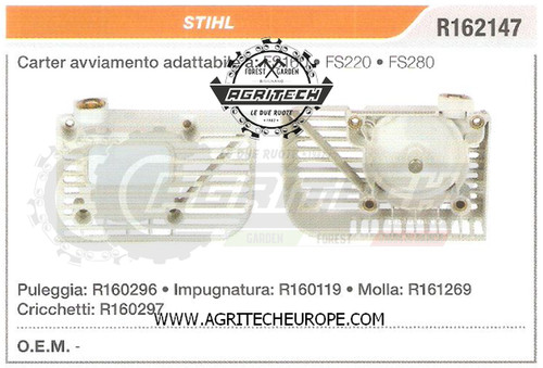 R162147 carter démarrage - r162147,